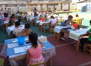 藝術(shù)月 東勝區(qū)鐵西實(shí)幼蒙氏園扎染與水墨畫活動(dòng)，傳承文化，感受魅力